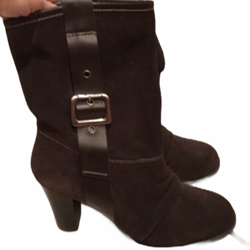 Nine & Co boots booties NEW 6.5 brown
